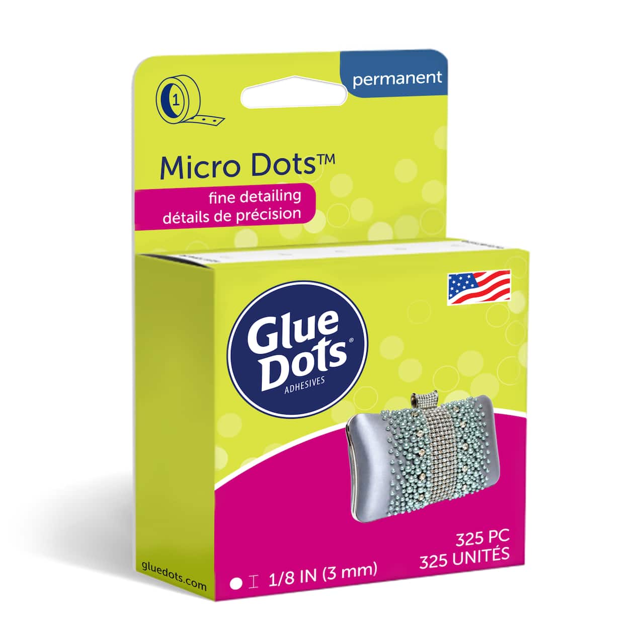 Rouleau de points adhésifs Micro Dots de Glue Dots